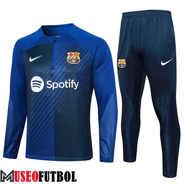 Chandal Equipos De Futbol FC Barcelona Blanco/Negro 2023/2024