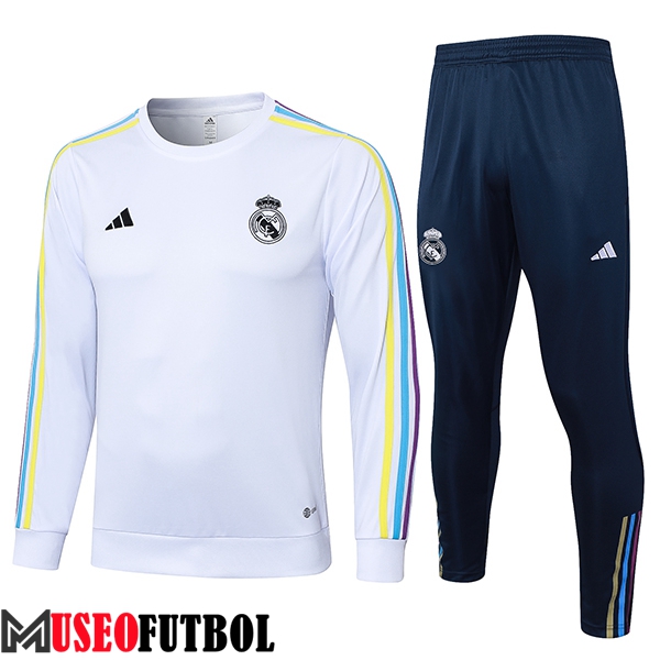 Chandal Equipos De Futbol Real Madrid Blanco/Negro 2023/2024