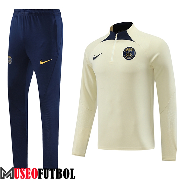 Chandal Equipos De Futbol PSG Beige/Azul 2023/2024