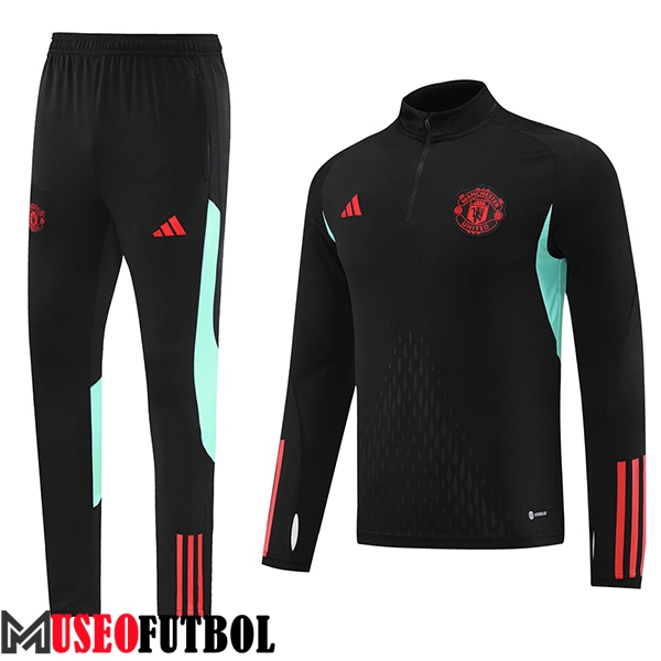 Chandal Equipos De Futbol Manchester United Negro/Azul/Rojo 2023/2024