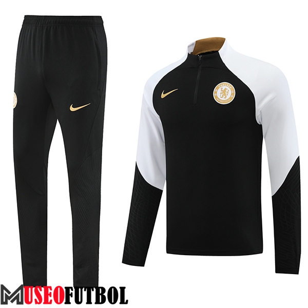 Chandal Equipos De Futbol FC Chelsea Negro/Blanco 2023/2024