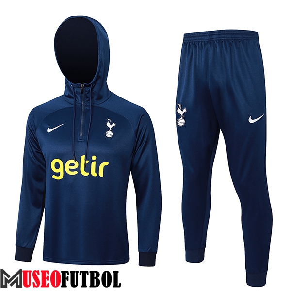 Chaqueta Con Capucha Chandal Tottenham Hotspur Azul Oscuro 2023/2024