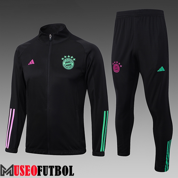 Chandal Equipos De Futbol Bayern Munich Negro/Violeta/Verde 2023/2024