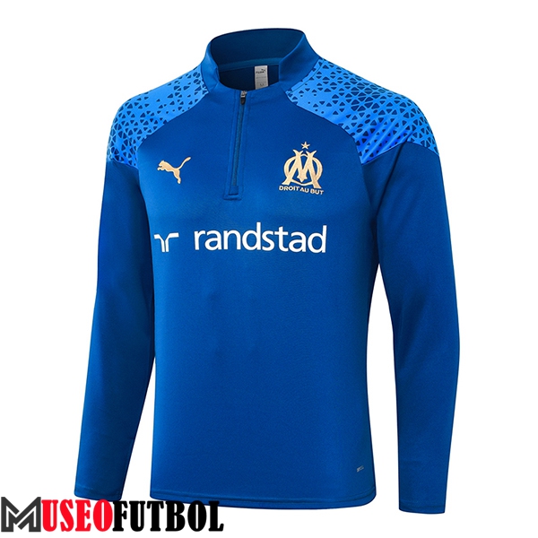 Sudadera De Entrenamiento Marsella Azul 2023/2024