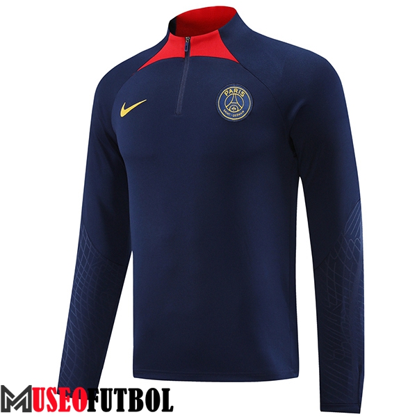 Sudadera De Entrenamiento PSG Azul/Rojo 2023/2024