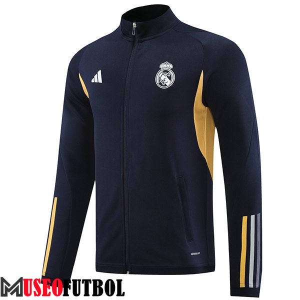 Chaquetas Futbol FC Real Madrid Azul Oscuro 2023/2024