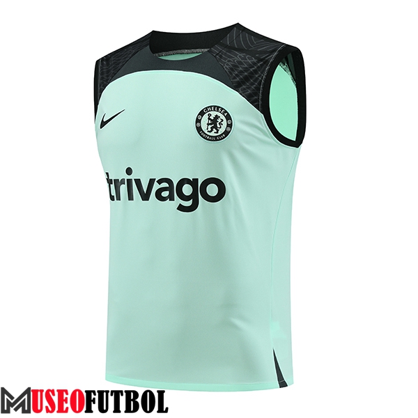 Chalecos De Futbol FC Chelsea Verde/Negro 2023/2024