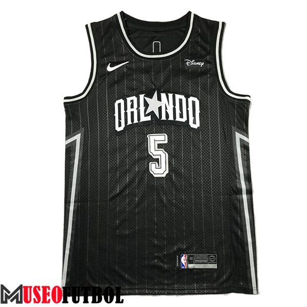 Camisetas Orlando Magic (BANCHERD #5) 2023/24 Negro