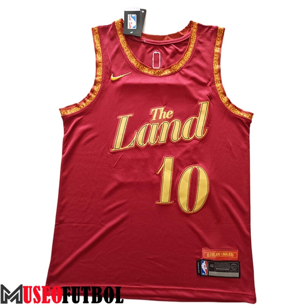 Camisetas Cleveland Cavaliers (GARLAND #10) 2023/24 Rojo/Amarillo