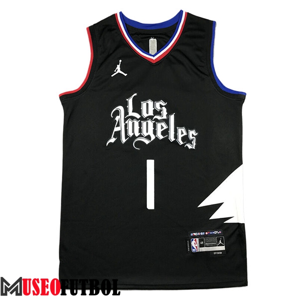 Camisetas Los Angeles Clippers (HARDEN #1) 2023/24 Negro -05