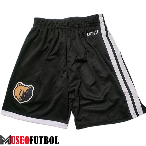 Cortos NBA Memphis Grizzlies 2023/24 Negro -02