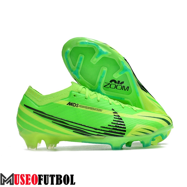 Nike Botas De Fútbol AIR Zoom Mercurial Vapor 15 Elite XXV MDS FG Verde/Negro