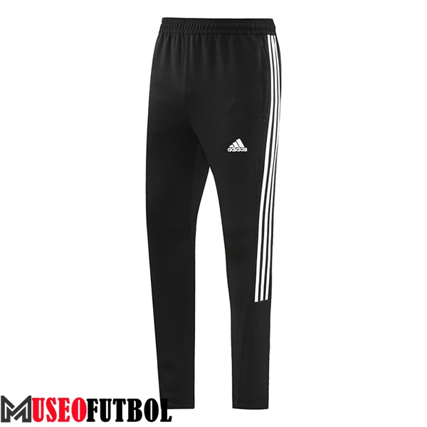 Pantalon Entrenamiento Manchester United Negro/Blanco 2023/2024