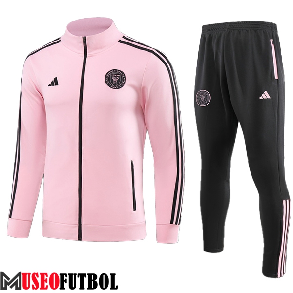 Chandal Equipos De Futbol - Chaqueta Inter Miami CF Rosa/Negro 2023/2024