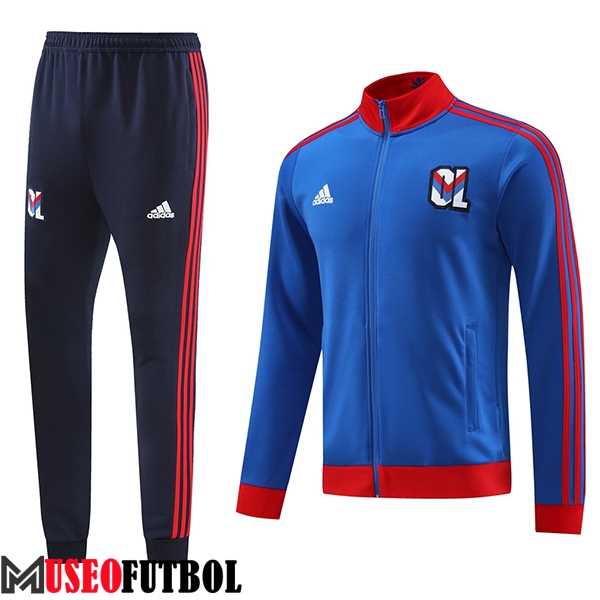 Chandal Equipos De Futbol - Chaqueta lyon Rojo/Azul 2023/2024