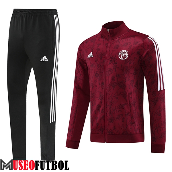 Chandal Equipos De Futbol - Chaqueta Bayern Munich Rojo 2023/2024