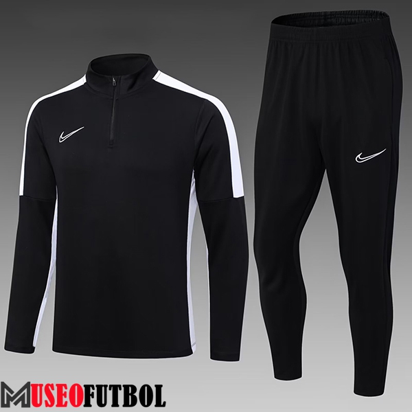 Chandal Equipos De Futbol Nike Ninos Blanco/Negro 2023/2024