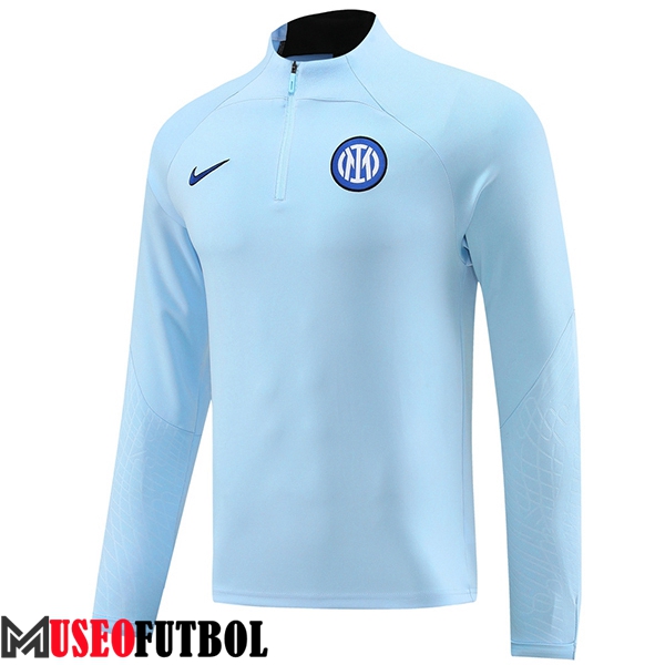 Sudadera De Entrenamiento Inter Milan Azul/Negro 2023/2024