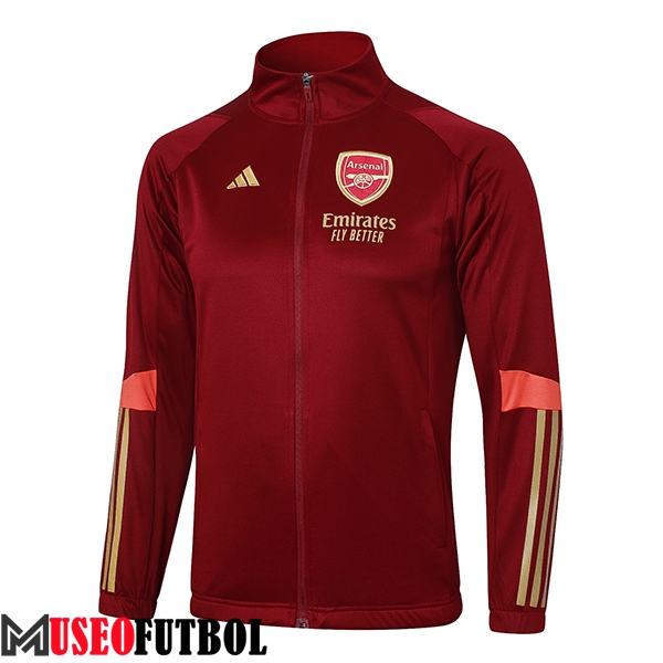 Chaquetas Futbol Arsenal Rojo 2023/2024 -02