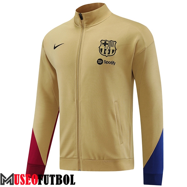 Chaquetas Futbol FC Barcelona Marrón 2023/2024