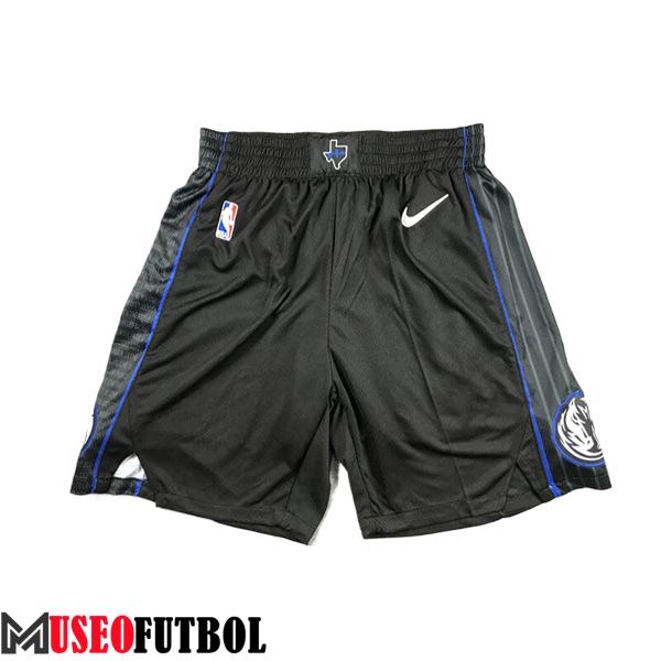 Cortos NBA Dallas Mavericks 2023/24 Negro/Azul