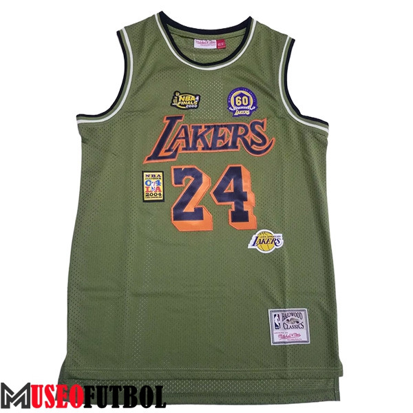 Camiseta Los Angeles Lakers (BRYANT #24) 2023/24 Verde -02