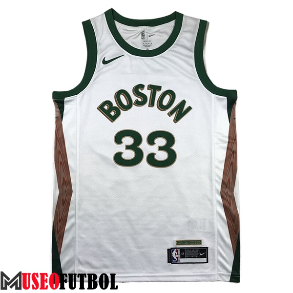 Camiseta Boston Celtics (BIRD #33) 2023/24 Azul/Verde/Marrón