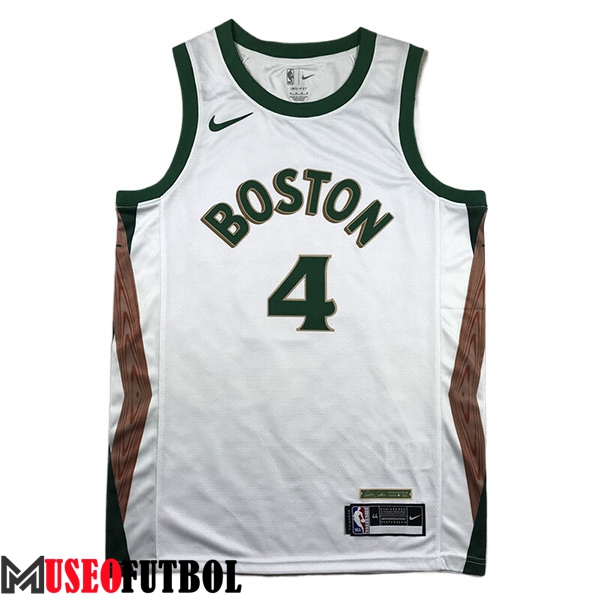 Camiseta Boston Celtics (HOLIDAY #4) 2023/24 Azul/Verde/Marrón