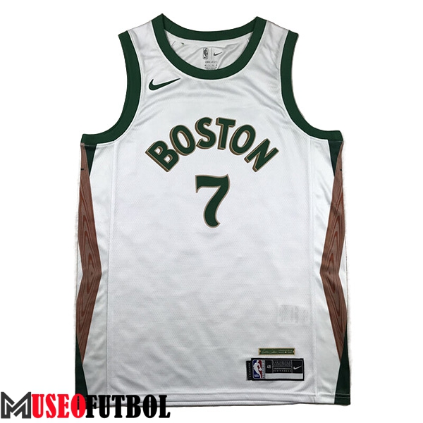 Camiseta Boston Celtics (BROWN #7) 2023/24 Azul/Verde/Marrón