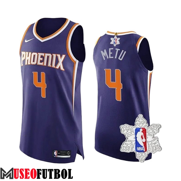 Camiseta Phoenix Suns (METU #4) 2023/24 Violeta/Naranja