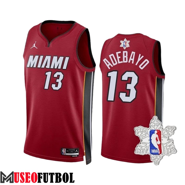 Camiseta Miami Heat (ADEBAYD #13) 2023/24 Rojo/Blanco