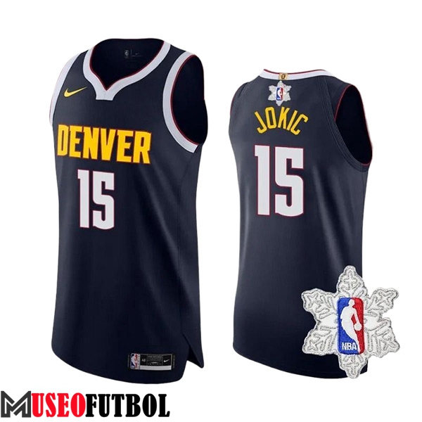 Camiseta Denver Nuggets (JOKIC #15) 2023/24 Negro/Blanco