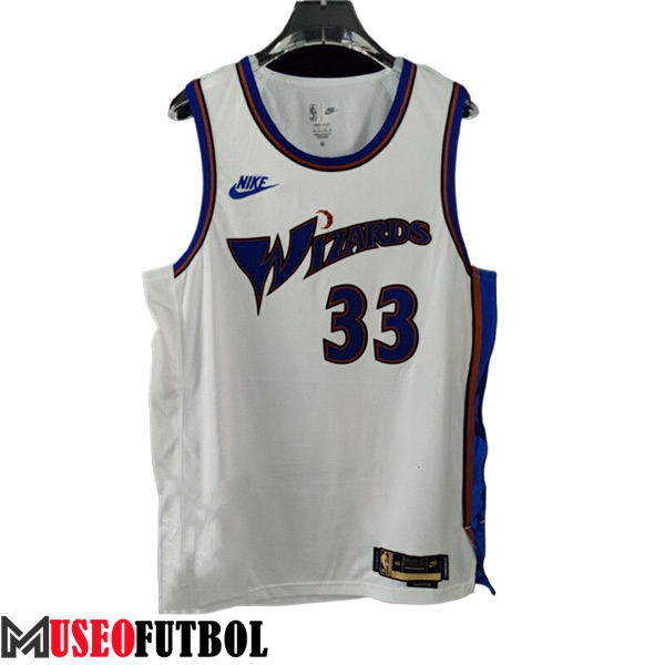 Camiseta Washington Wizards (KUZMA #33) 2023/24 Blanco/Azul