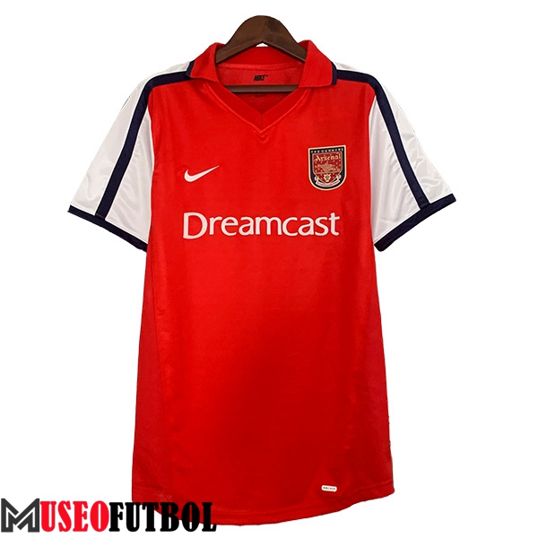 Camisetas De Futbol Arsenal Retro Primera 2001/2002