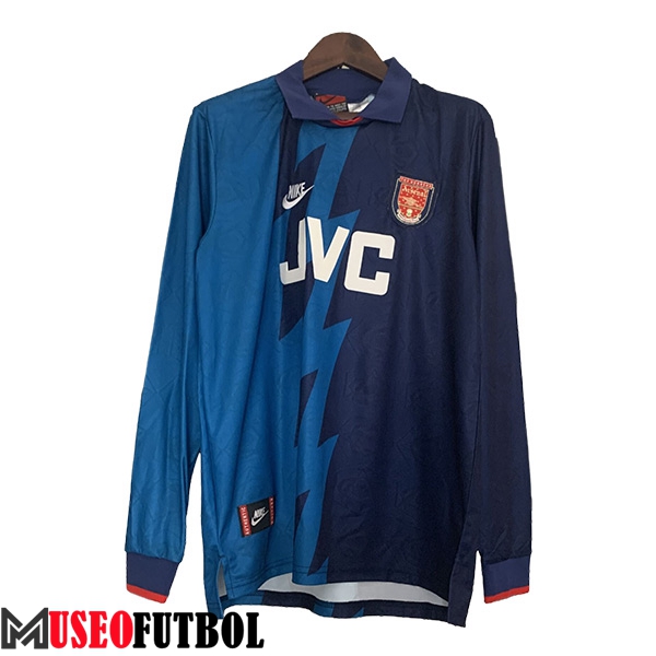 Camisetas De Futbol Arsenal Retro Segunda Manga Largas 1995/1996