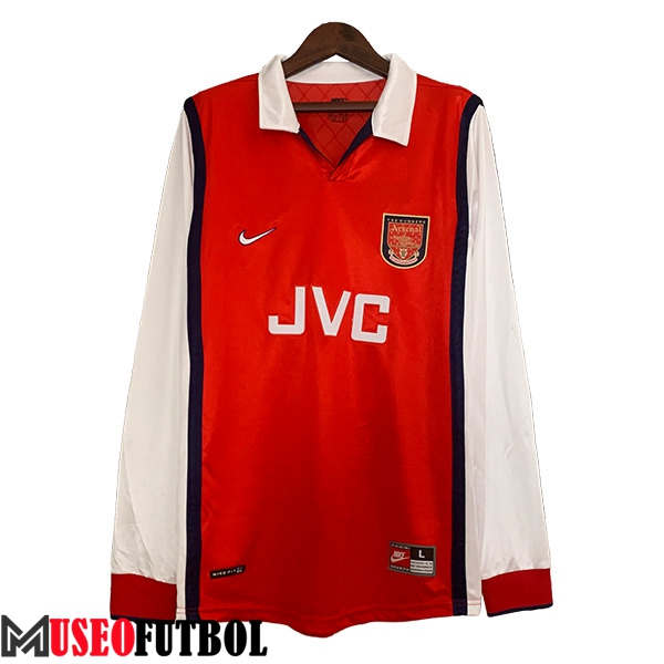 Camisetas De Futbol Arsenal Retro Primera Manga Largas 1998/1999