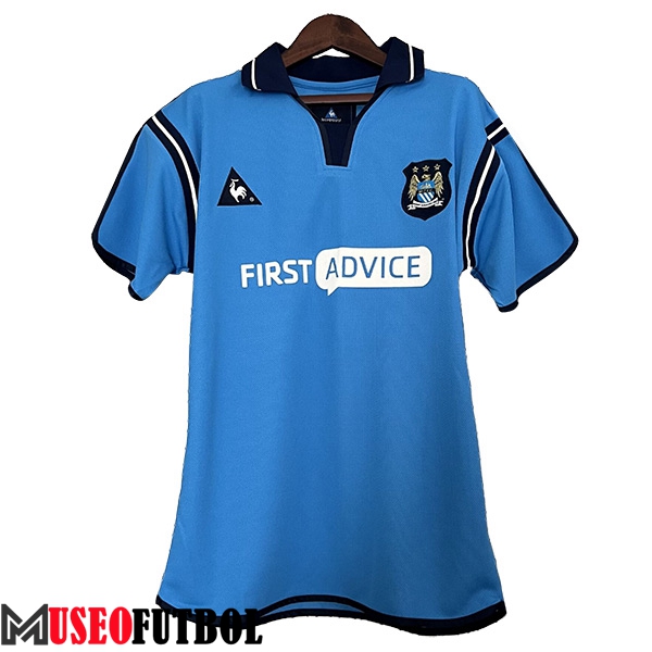 Camisetas De Futbol Manchester City Retro Primera 2002/2003