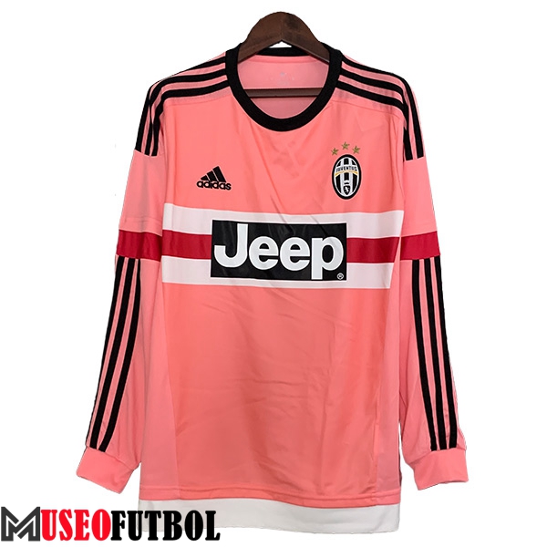 Camisetas De Futbol Juventus Retro Segunda Manga Largas 2015/2016