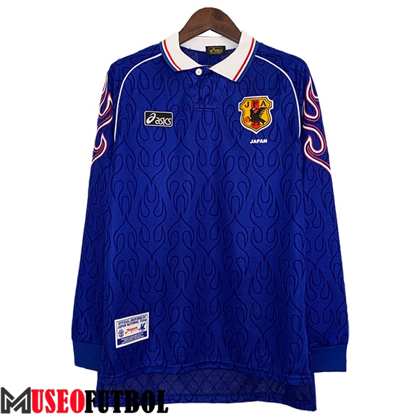 Camisetas De Futbol Japon Retro Primera Manga Largas 1998