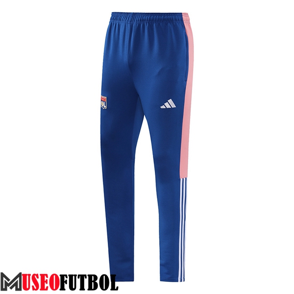 Pantalon Entrenamiento lyon Azul/Rosa 2023/2024