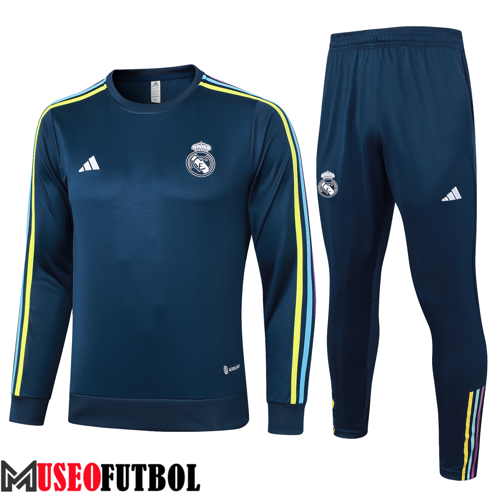 Chandal Equipos De Futbol Real Madrid Azul Oscuro 2023/2024