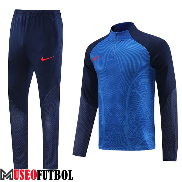 Chandal Equipos De Futbol Nike Azul/Negro 2023/2024