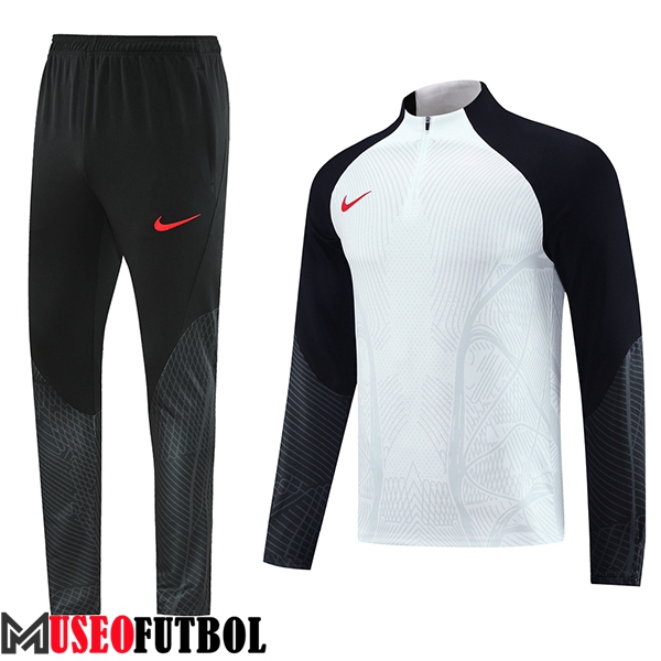 Chandal Equipos De Futbol Nike Blanco/Negro 2023/2024