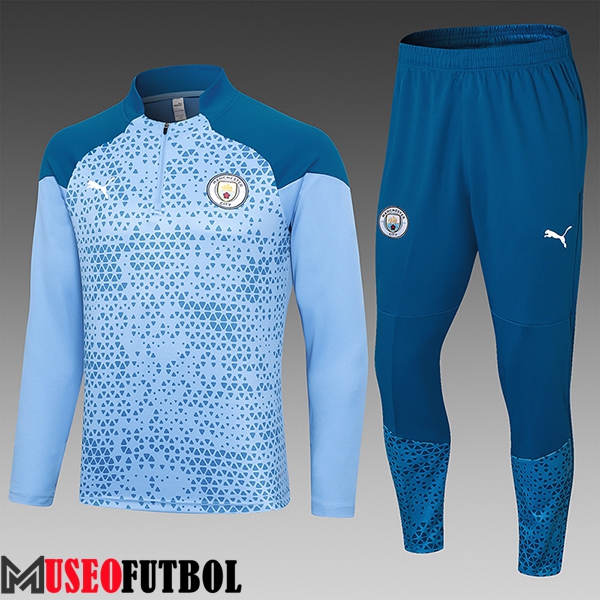 Chandal Equipos De Futbol Manchester City Ninos Azul Claro 2023/2024 -03