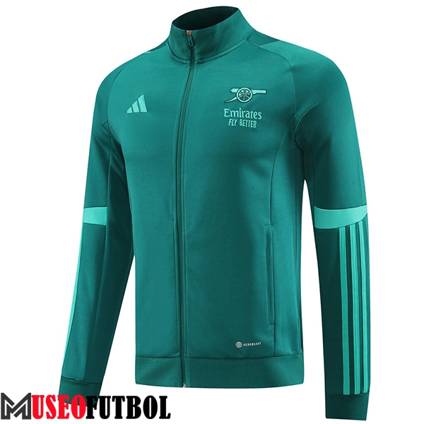 Chaquetas Futbol Arsenal Verde 2023/2024 2023/2024