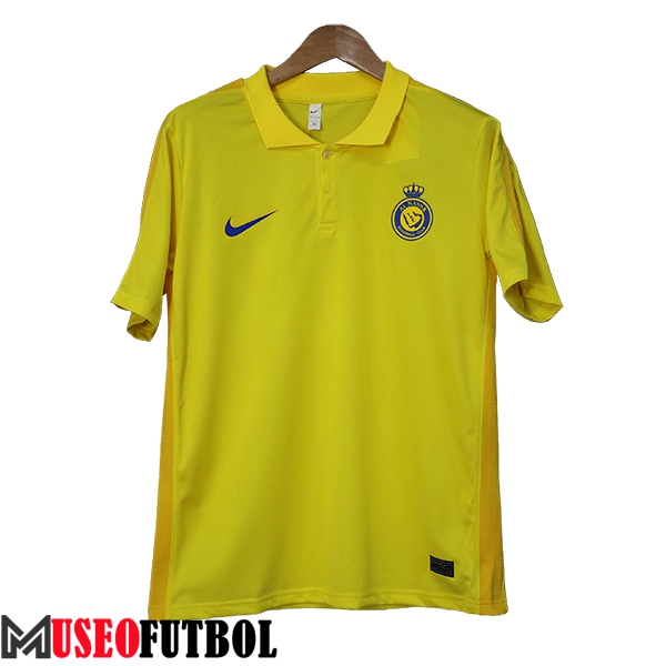 Camiseta Polo Riyadh Amarillo 2023/2024