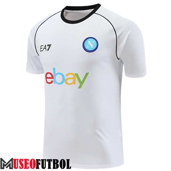 Camiseta Entrenamiento SSC Napoli Blanco 2024/2025