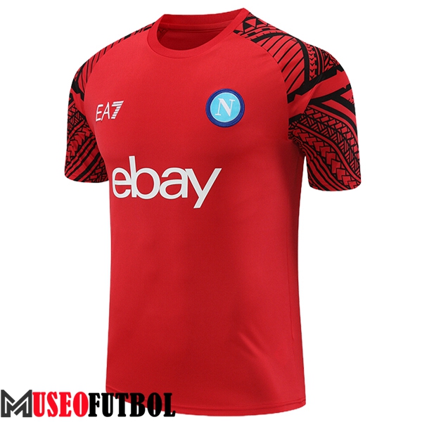 Camiseta Entrenamiento SSC Napoli Rojo 2024/2025