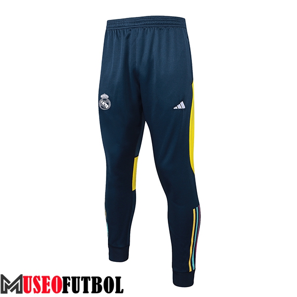 Pantalon Entrenamiento Real Madrid Azul/Amarillo 2023/2024