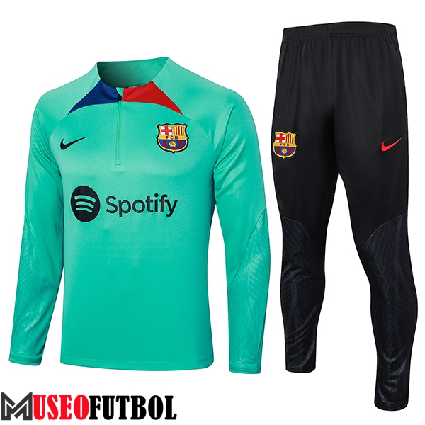 Chandal Equipos De Futbol FC Barcelona Verde 2023/2024 -06